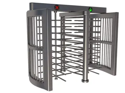 Security Gate 3D model