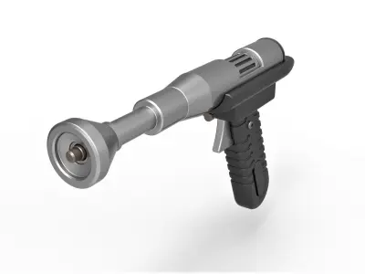 Blaster pistol KYD-21 from Star Wars Attack of the Clones 3D model