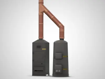  Papal Conclave Stoves with Chimney PBR 