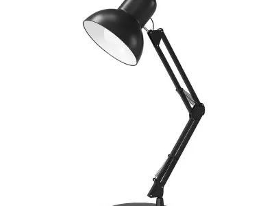 Retro Desk Lamp 3D model