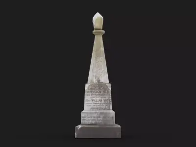 Grave Monument 3D model