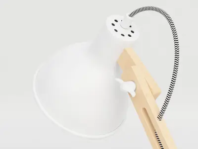 Tomons Swing Arm Desk Lamp Low-poly 3D model