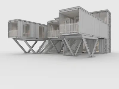 Container Office 2 3D model