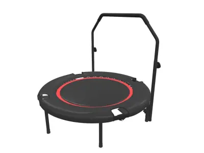 Mini Trampoline Foldable 3D model