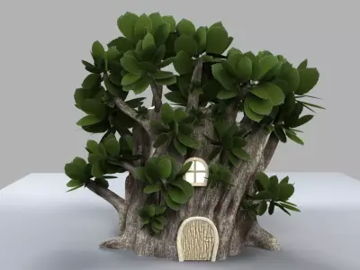 Tree House 3D model