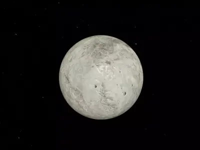 Eris Fictional Low-poly 3D model