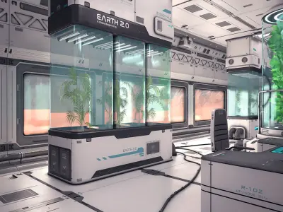 Sci Fi Laboratory 03 3D model