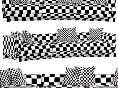Ca Foscari Sofa 3D model
