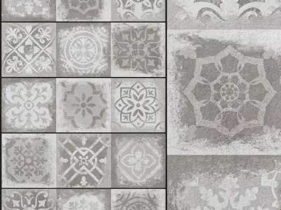 Keros Textura Hidra Gris 3D model