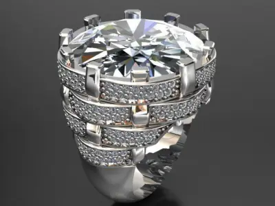 brike ring 3D print model