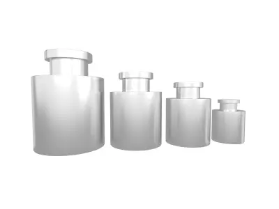 Scale Weights V2 001 Low-poly 3D model