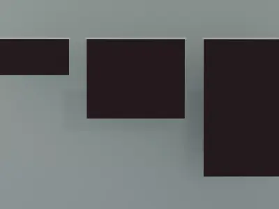 Window Roller Shutter Blackout blinds 3D Model 3D print model