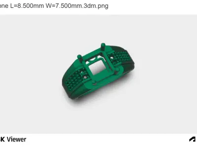 CATHEDRAL RING 3D print model