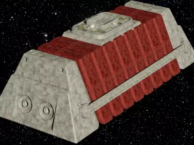 Bulk Container 1-350 scale F-Toys 3D print model