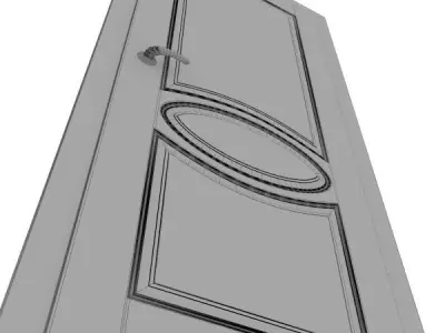 Door frise28 B Free 3D model