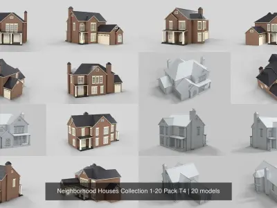 British House Design Collection 1-20 Pack T4