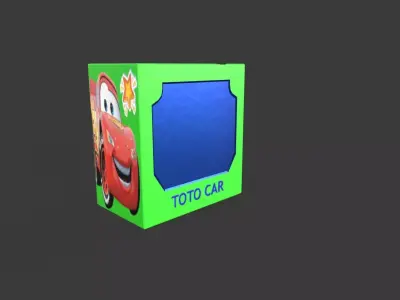 Toy Packet 06 Low-poly 3D model