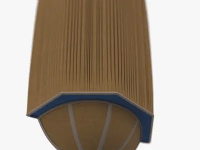 Lampshades Paola Napoleone PBR 3D model