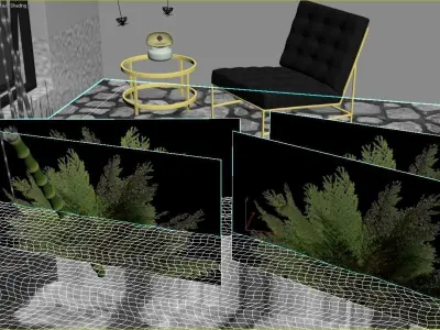 Leather Chair 3D model