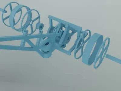 Medieval Shipyard Tabletop Terrain 3D print model