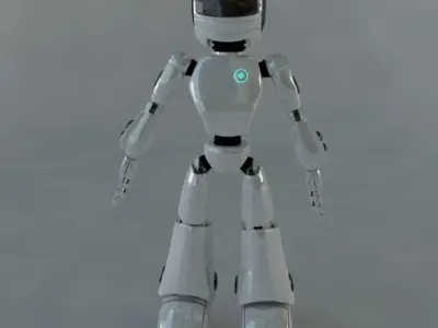 robot 3 3D model