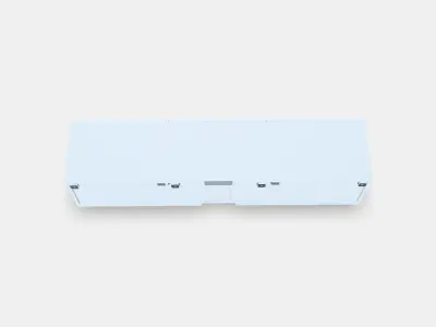 BESTA TV bench with doors 24 Low-poly 3D model