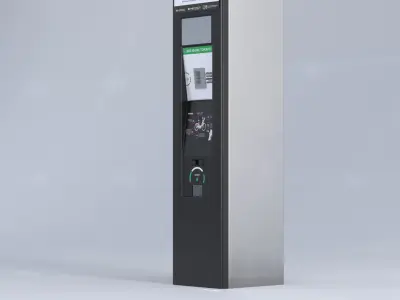 Toronto Bike Station 01 3D model