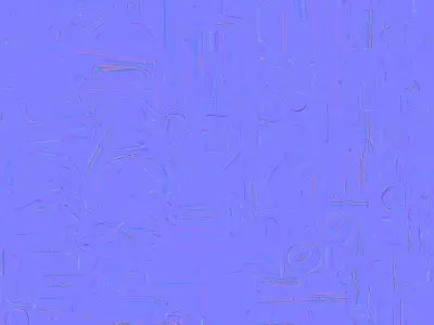 Sci-Fi Plasma Gatling Gun 3D Model Cosmic Energy Cannon Low-poly 3D model