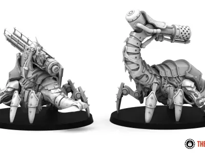 Iron Hive - PyroTex and BioTex 3D print model