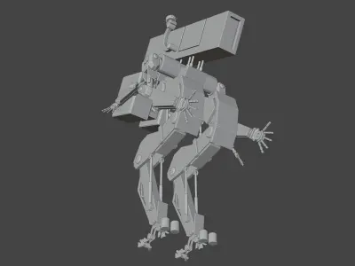 Scout Mech 3D model