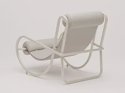 Locus Solus Armchair 1964  Gae Aulenti 3D model