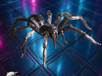 Robotic Anti-Rodent Spider 3D print model