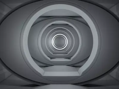  Sci Fi Room Low-poly 3D model