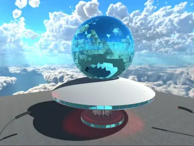 Sci-Fi Building 8 3D model