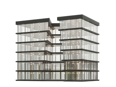 Office house building 7 3D model