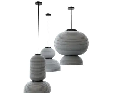 Ligth Low-poly 3D model