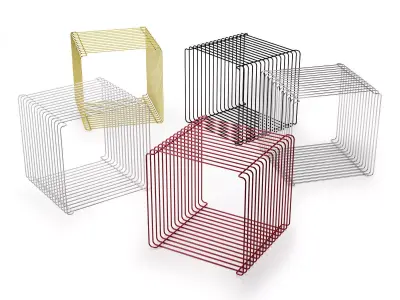 Panton Wire Free 3D model