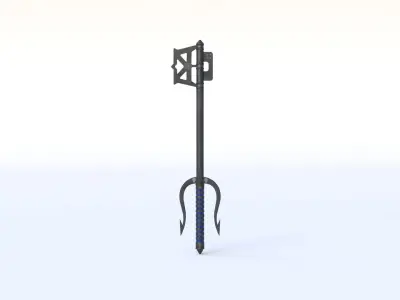 Legendary Key Low-poly 3D model