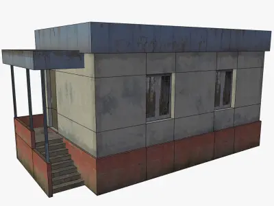 Shop CIS boutique 3D Low-poly 3D model