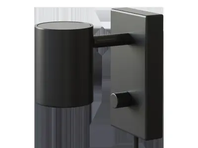 NIMONE Wall lamp reading lamp anthracite 3D model
