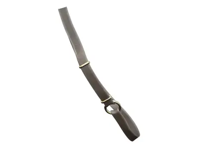 Cross Shoulder Straps Belt Accessory Low-poly 3D model