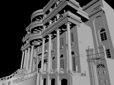 golestan building 3D model