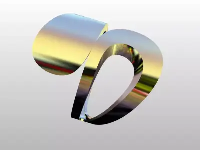 Modern Sculptural Adjustable Ring 3DM STL 3D print model order