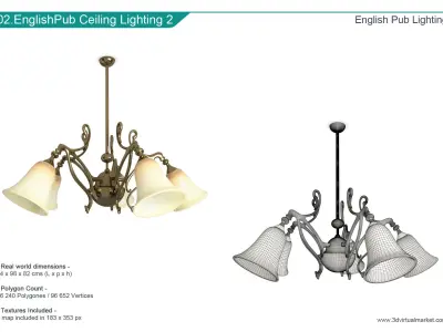 Antique Lights Collection Andy Thorton 3D model