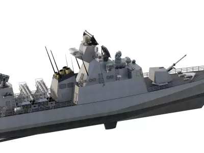 FAST ATTACK MULTIMISSION VESSEL 3D model