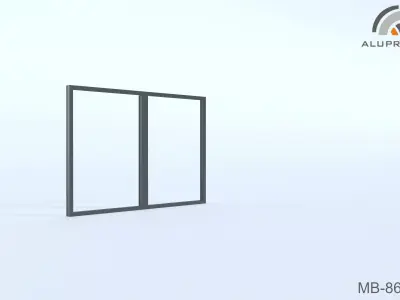 Aluprof MB-86-SI 011 W-0186 Free 3D model