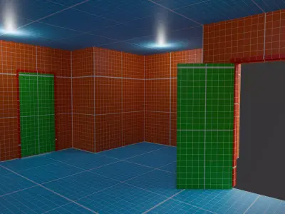 Level Design Starter Pack Low-poly 3D model