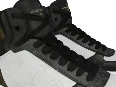 Louis Vuitton Rivoli trainer sneaker 3D model