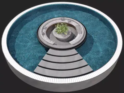 SWIMMING POOL NO79 A 3D model