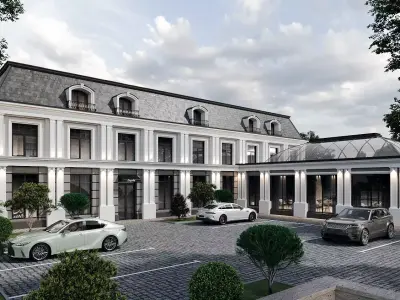 Cafe restaurant 3D model